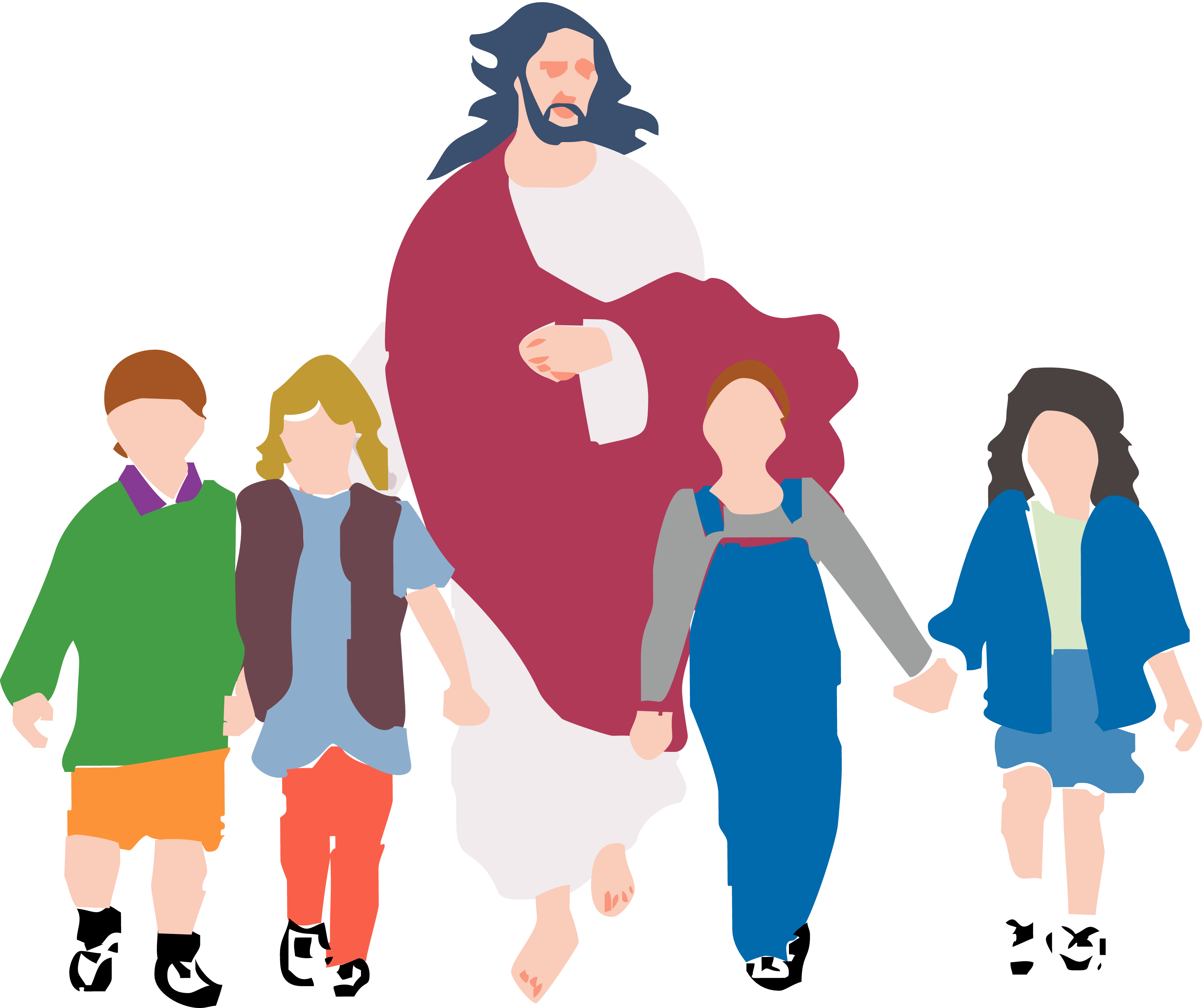 clipart jesus with child - photo #25